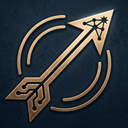 Arrow to the Build logo