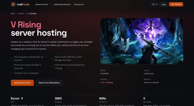 Loafhosts home page