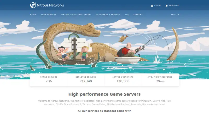 Nitrous Networks Mordhau Server Hosting home page