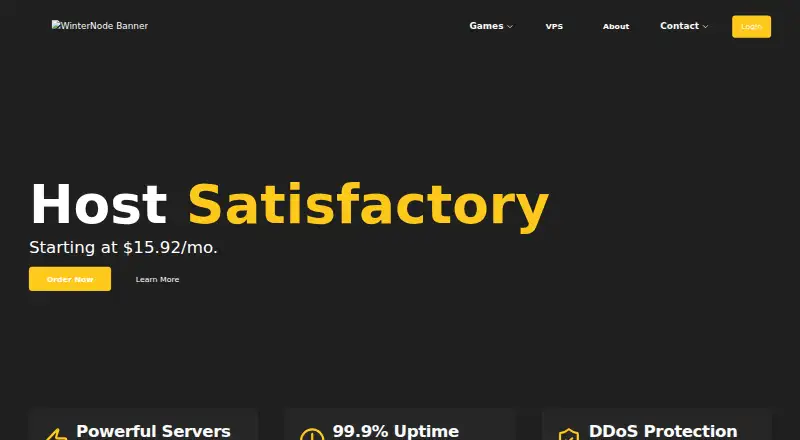 WinterNode home page