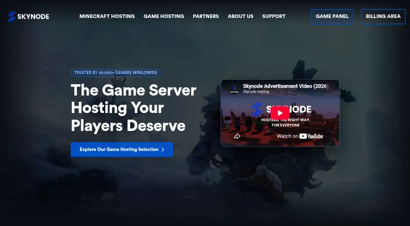 Skynode home page