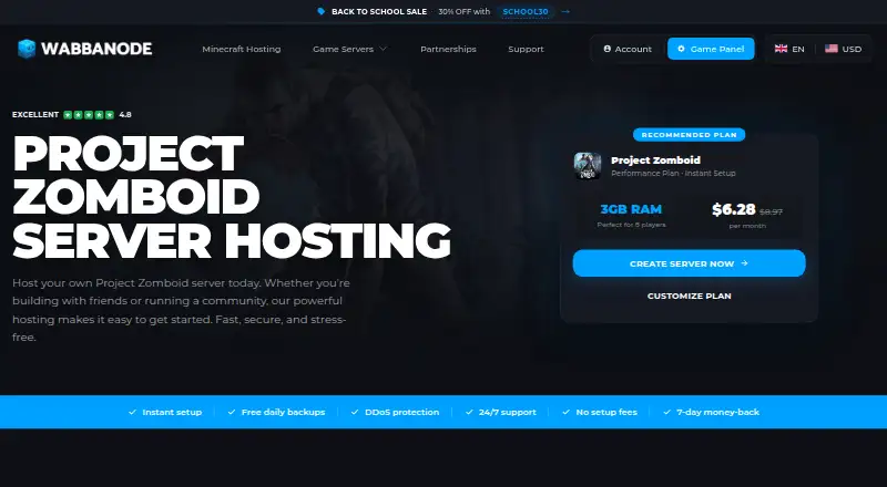 Wabbanode home page