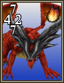 Ruby Dragon Card