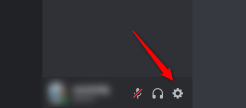 Click the gear icon to open the Settings menu.