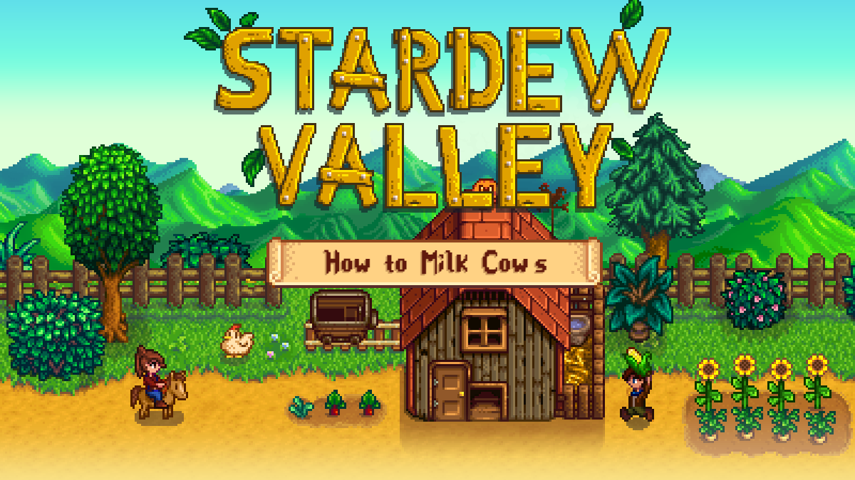 How to Milk Cows in Stardew Valley