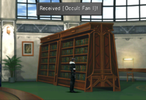 Squall obtaining the Occult Fan I.