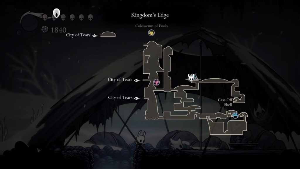A Map of Kingdom's Edge.