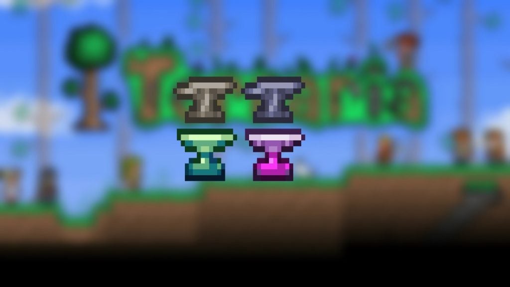 The Anvils in Terraria.