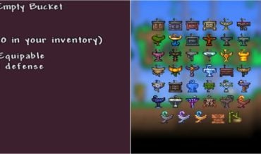 How to Make a Bucket in Terraria