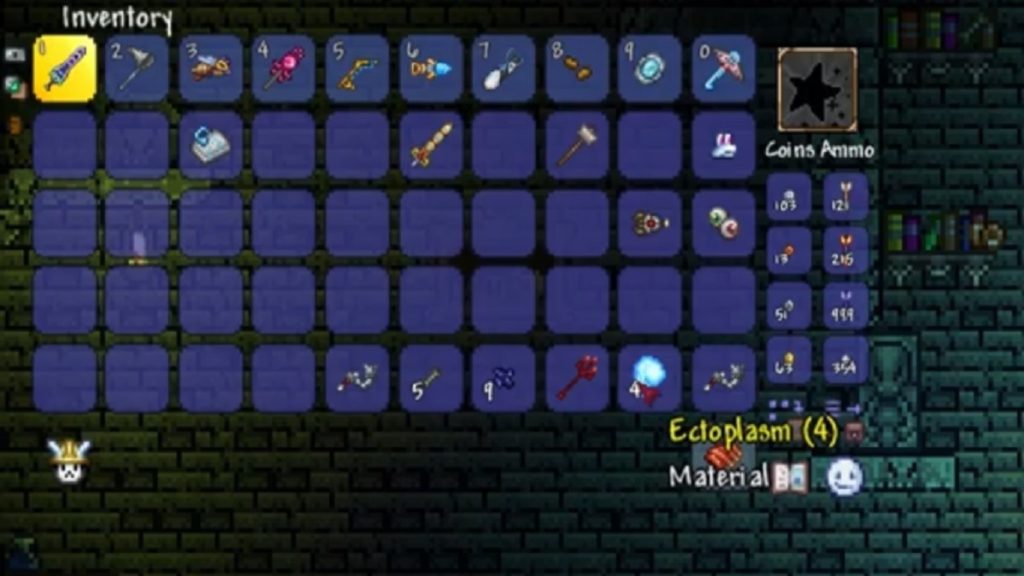 Ectoplasm in the Inventory in Terraria.