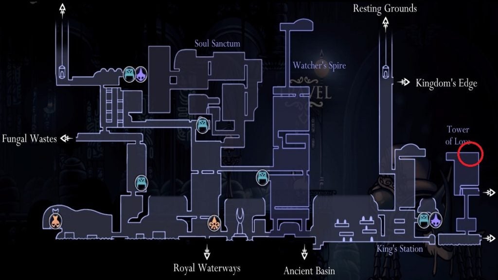 Grub 28, 29 and 30 location in Hollow Knight.