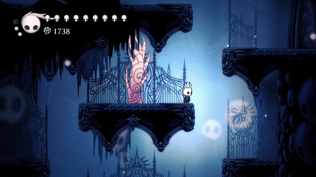 A Whispering Root in Hollow Knight.