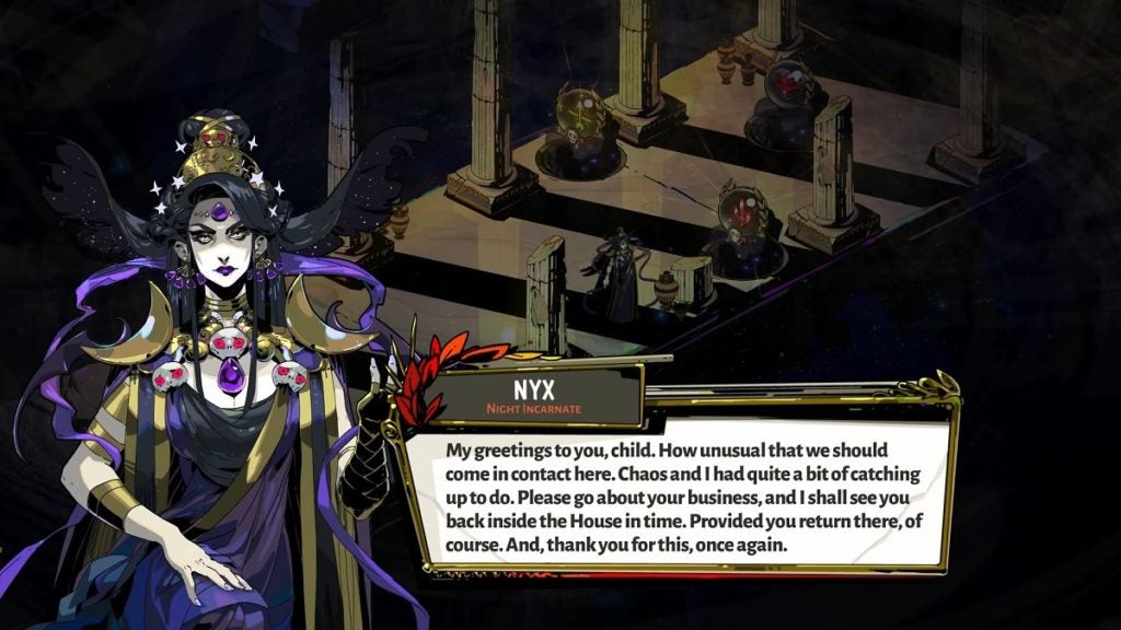 Nyx reunited with Chaos.