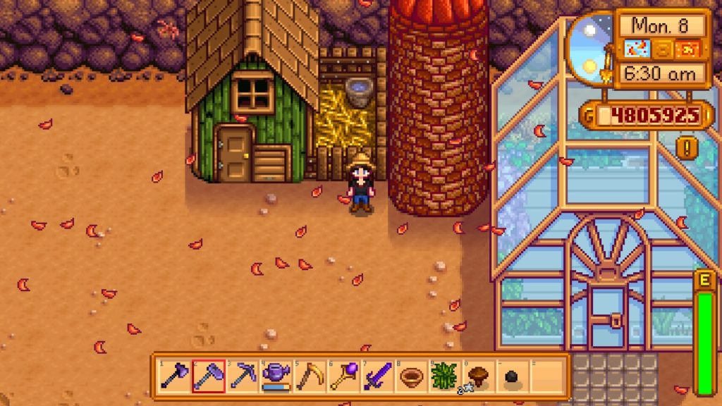 A basic coop in the farm.