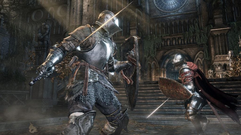 Dark Souls 3 combat image.