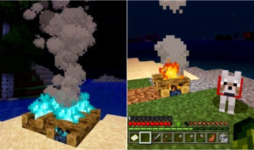 How to Make a Campfire in Minecraft