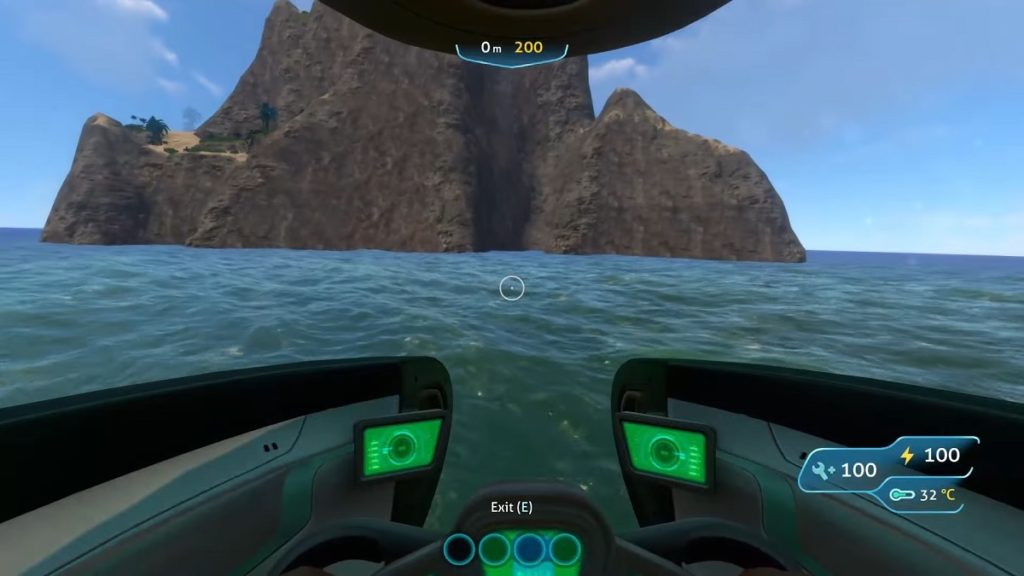 Mountain Island from Subnautica.