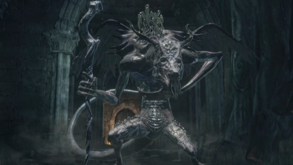 Oceiros the Consumed King from Dark Souls III.