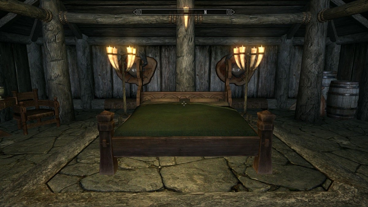 Example of a home in Skyrim.