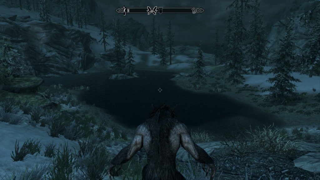 The player as a Werewolf.