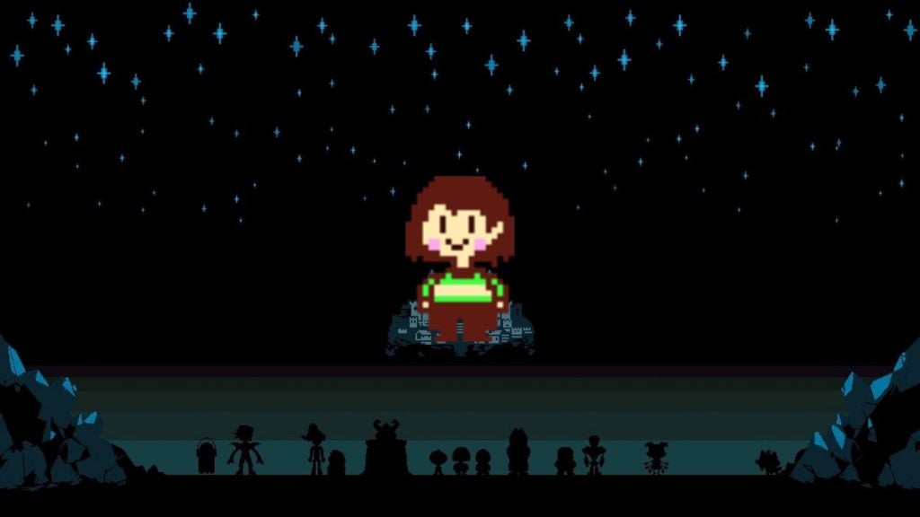 Chara from Undertale.