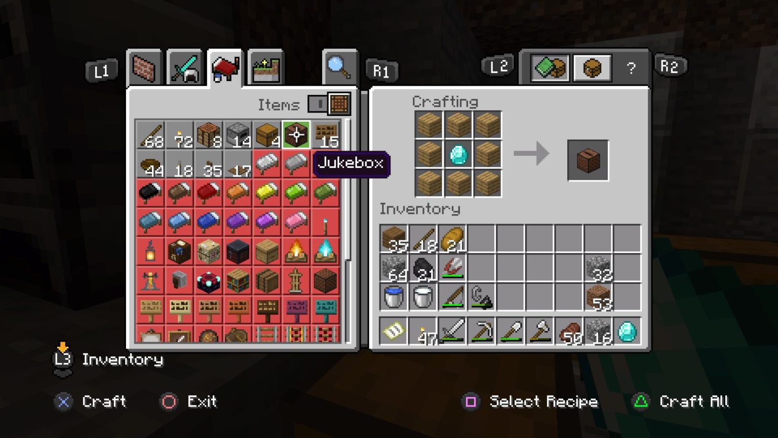 Java Recipe Jukebox How to Make a Jukebox in Minecraft - VGKAMI