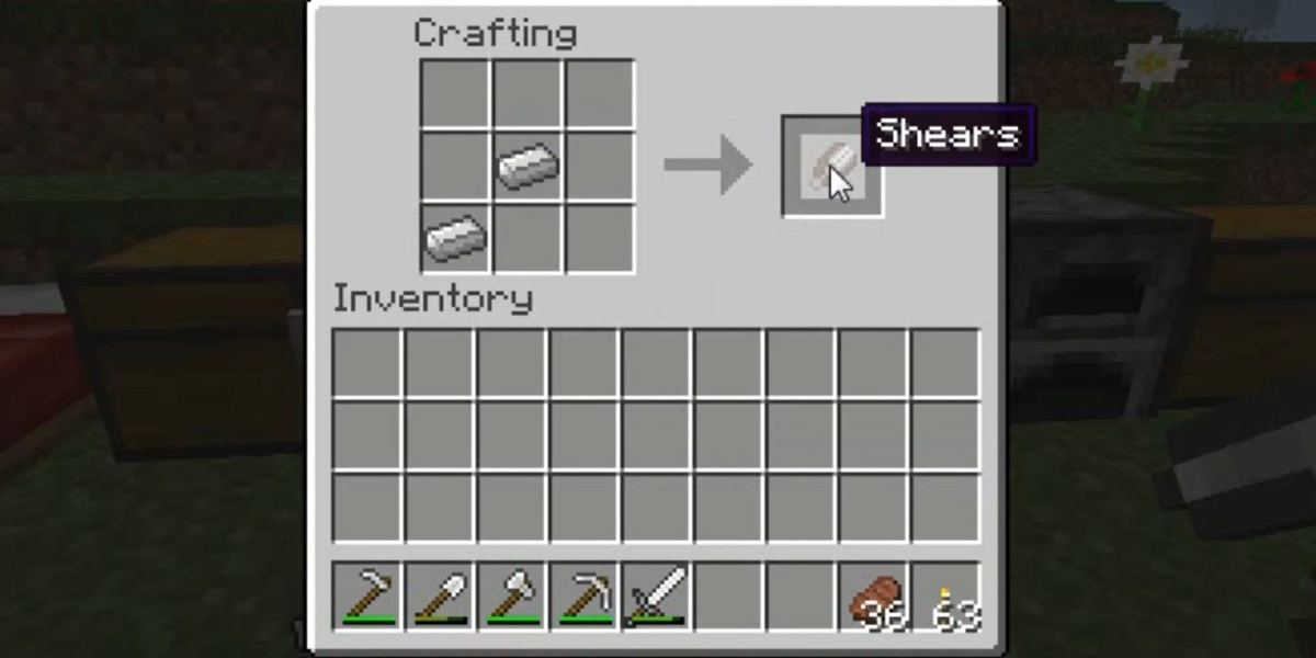 How To Create Shears In Minecraft How to Make Shears in Minecraft - VGKAMI
