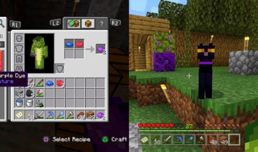 How to Make Purple Dye in Minecraft