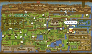 Link’s Awakening: How to Use the Map