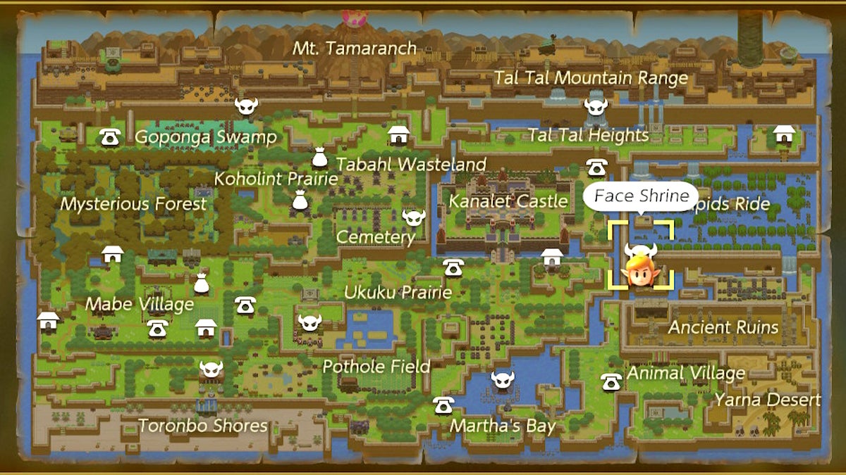 Featured Image The Legend Of Zelda Links Awakening How To Use The Map 