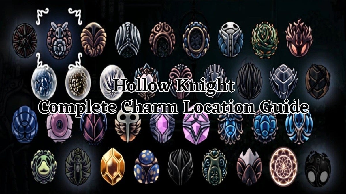 hollow knight location of all charms