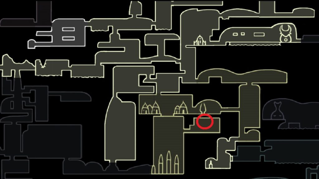 Mark of Pride location in Hollow Knight.