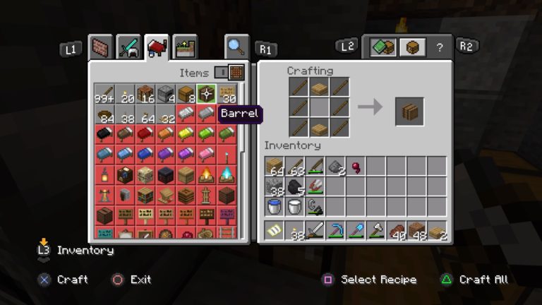How to Make a Barrel in Minecraft - VGKAMI