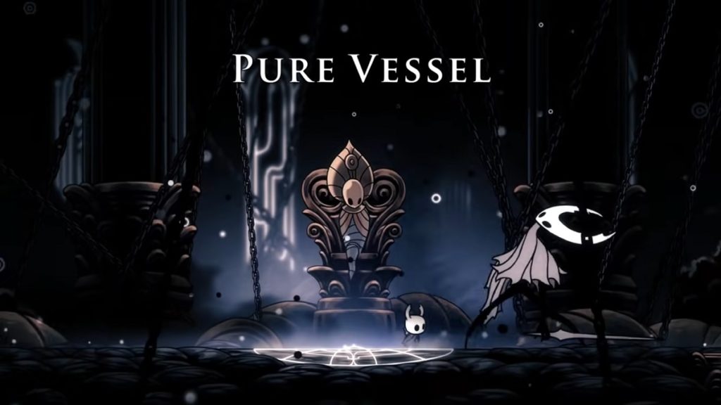 Pure Vessel from Hollow Knight.