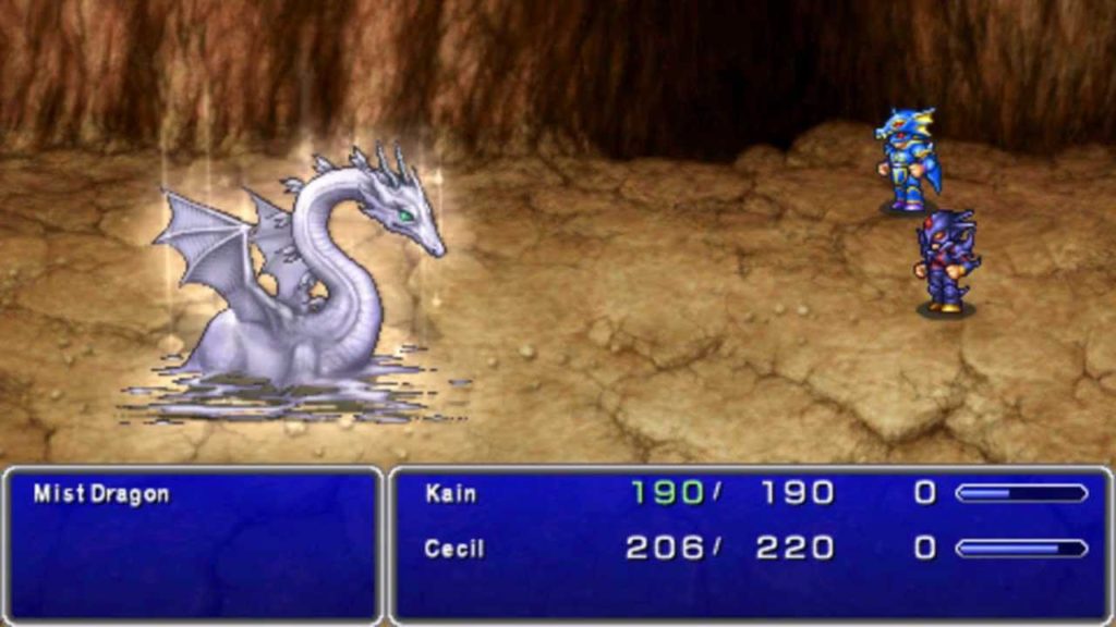 Mist Dragon heartbreaking Final Fantasy boss.