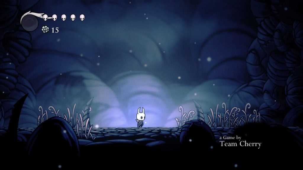 Arriving at King's Station in Hollow Knight.