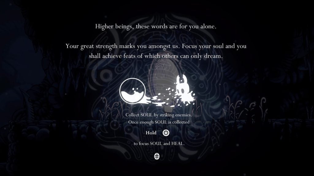 How to focus in Hollow Knight.