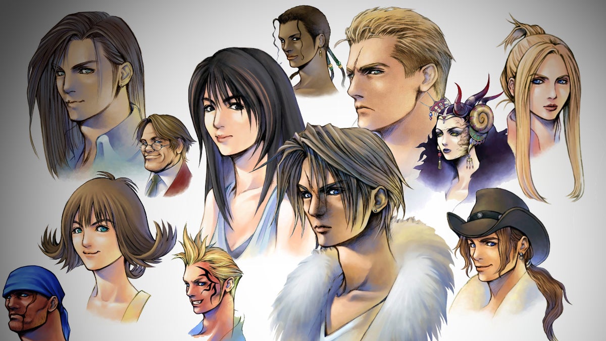 The cast of Final Fantasy VIII