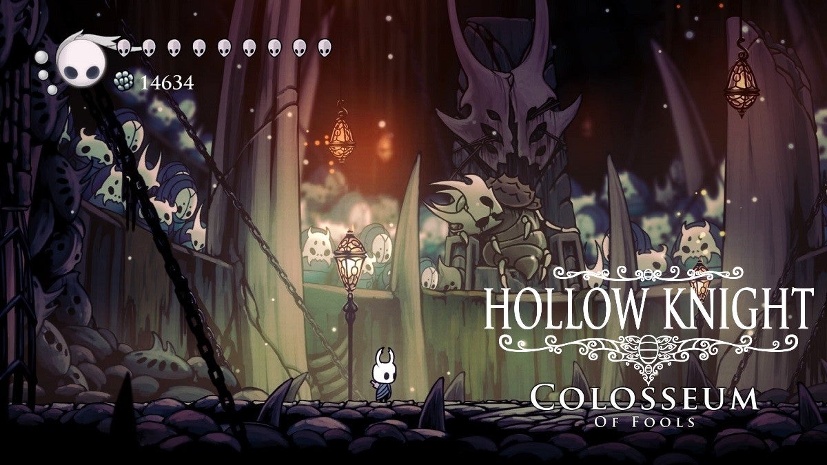 The Colosseum of Fools from Hollow Knight.