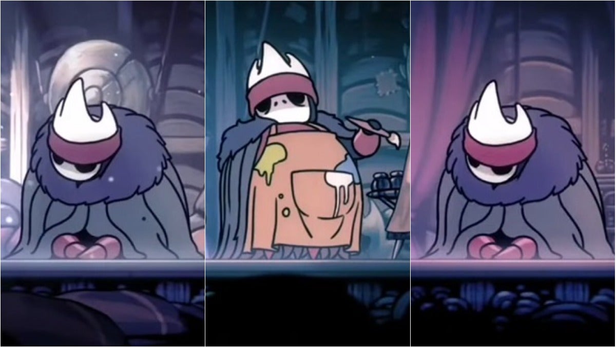 The Nailmasters in Hollow Knight.