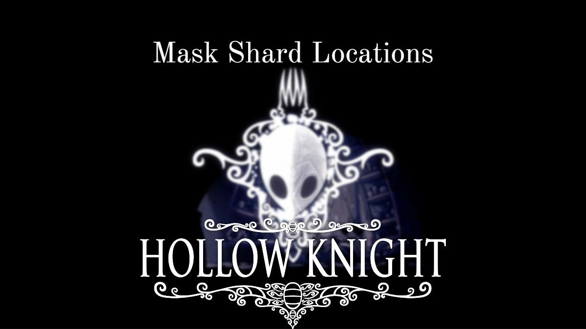 Mask Shard locations in Hollow Knight.
