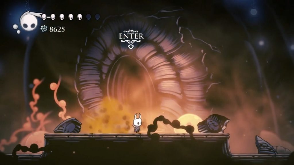Temple of the Black Egg from Hollow Knight.