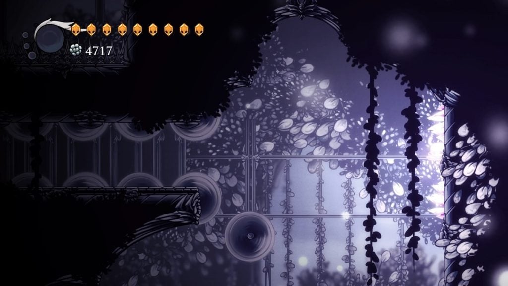The Knight using Crystal Heart in White Palace.