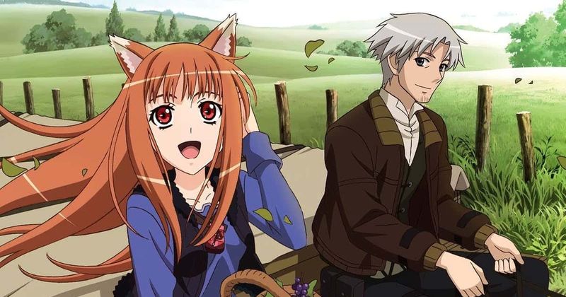Romance anime Spice and Wolf