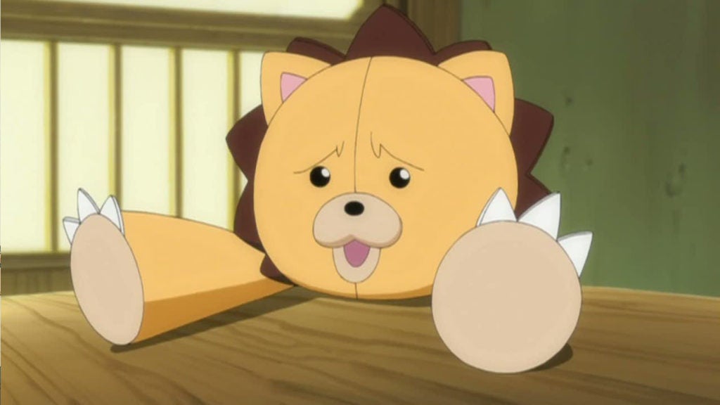 Kon, the stuffed animal from Bleach is a worthy top spot in a list of the weakest characters.