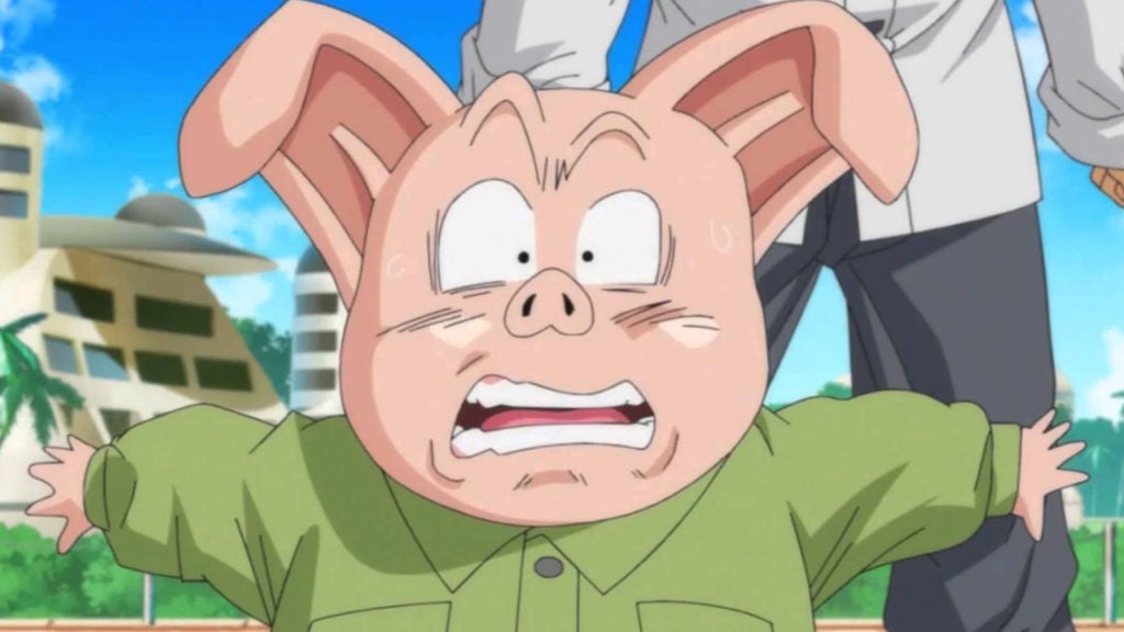 Oolong is an annoying pig and the weakest Dragonball Z character.