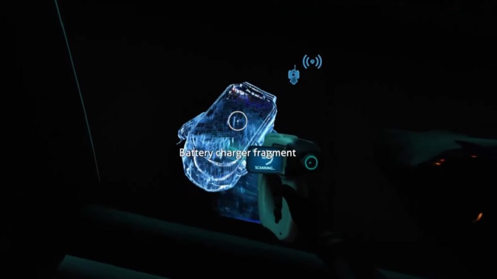 Finding a Battery Charger fragment in Subnautica.
