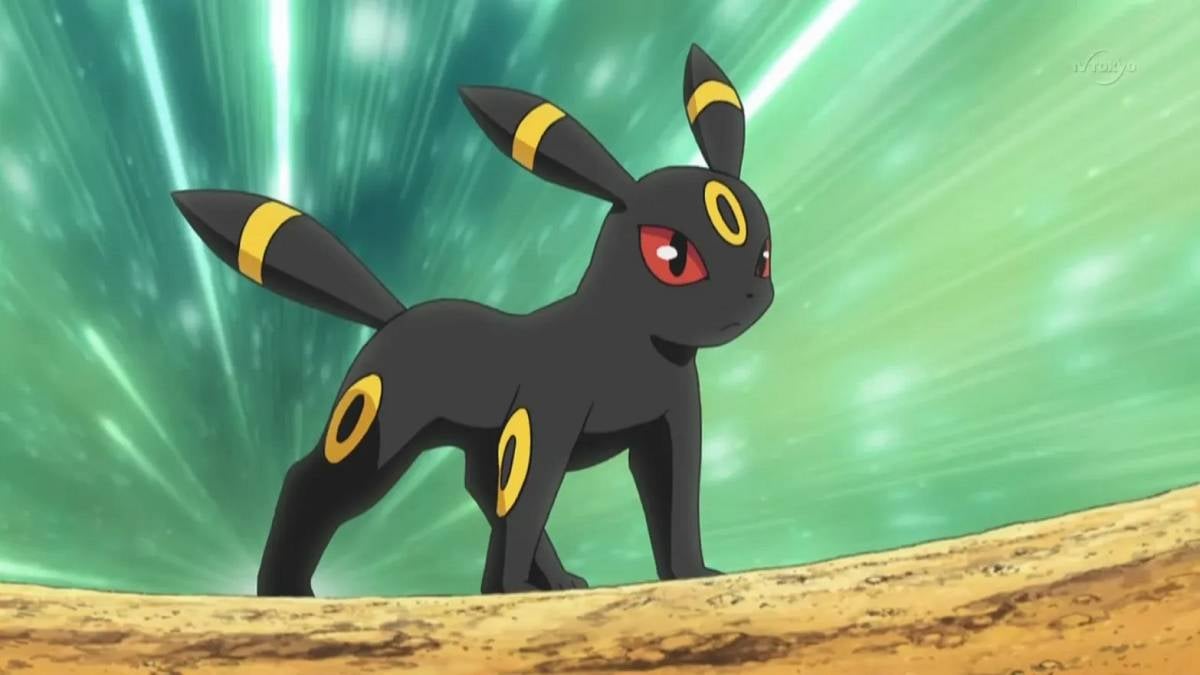 Umbreon looking ready for a fight.