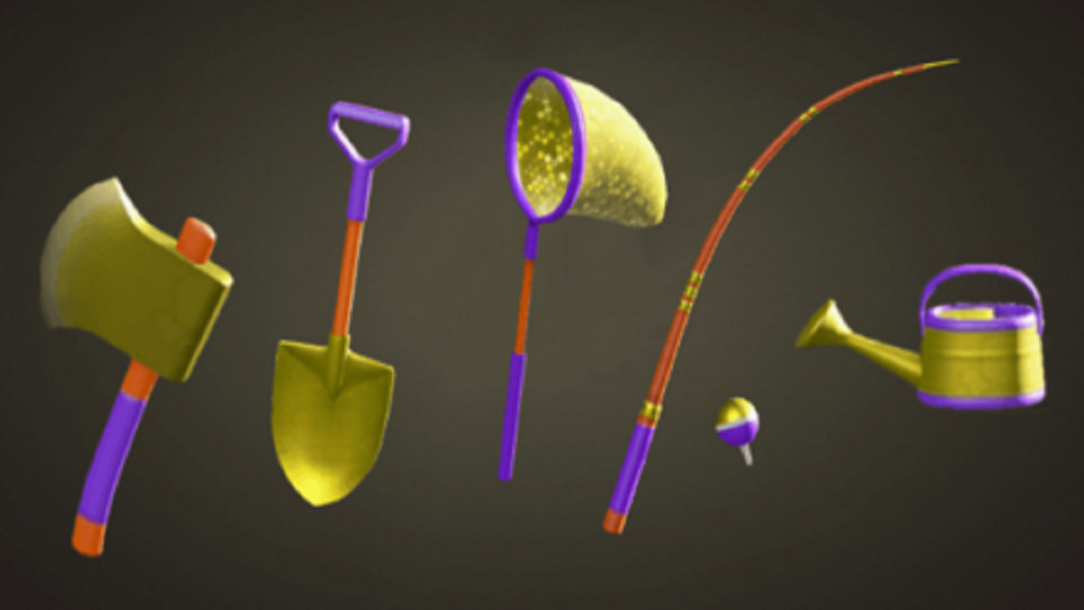 All Golden Tools in Animal Crossing: New Horizons.