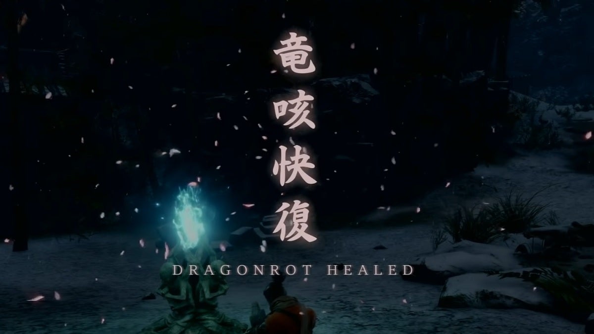 How to cure Dragonrot in Sekiro.